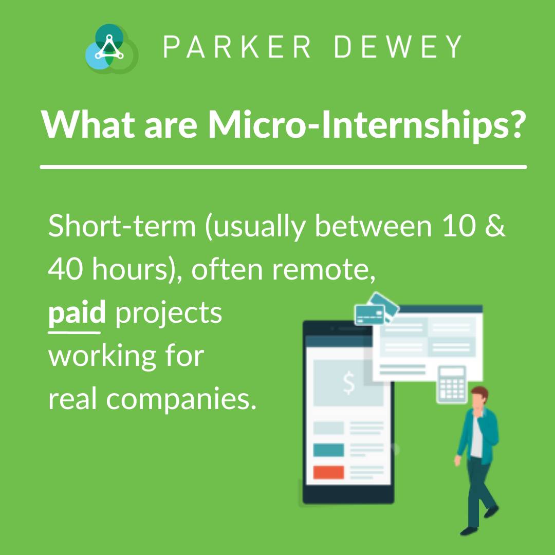 parker dewey micro internships